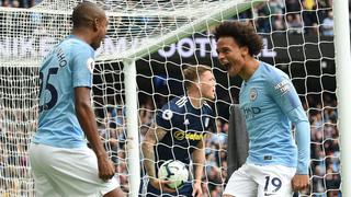 Sin problemas: Manchester City goleó 3-0 al Fulham por quinta fecha de la Premier League 2018