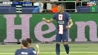 Lujo de Messi para el gol de Mbappé que puso el 2-1 de PSG vs. Maccabi Haifa [VIDEO]