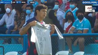 Dedicado a Freddy Rincón: Roberto Ovelar puso el 1-0 en Sporting Cristal vs. Municipal