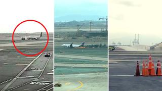 Tragedia en aeropuerto Jorge Chávez: Avión choca contra vehículo que invadió pista de aterrizaje y fallecen dos personas
