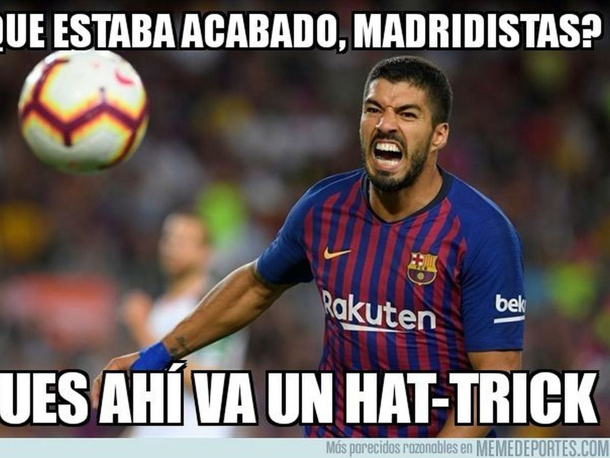Espaa Barcelona Vs Real Madrid Los Divertidos E Hilarantes Memes Por El Cl Noticias Depor Per