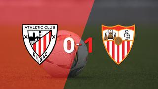 Por la mínima diferencia, Sevilla se quedó con la victoria ante Athletic Bilbao en la Catedral