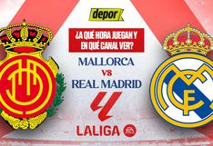 A qué hora juegan Mallorca vs. Real Madrid y en qué canales TV ver el partido de LaLiga