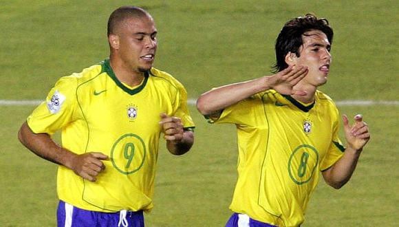 Ronaldo y Kaká campeonaron juntos en el Mundial Corea/ Japón 2002. (Foto: Agencias)