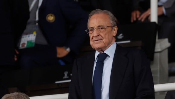 Florentino Pérez, presidente del Real Madrid, no fichará más jugadores. (Foto: EFE)