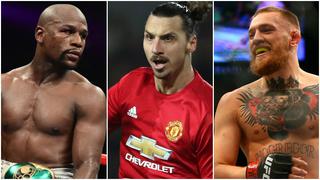 Floyd Mayweather y Conor McGregor fueron desafiados por Zlatan Ibrahimovic