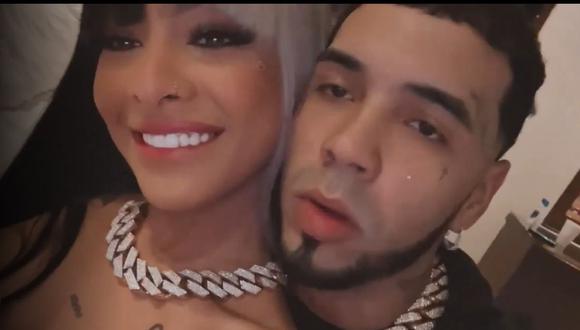 A inicios de 2022  Anuel AA y Yailin La Más Viral fueron captados en una discoteca en República Dominicana acrecentando los rumores de una posible relación, los cuales ya fueron confirmados (Foto:  Anuel y Aylin 'la más viral' / Instagram)