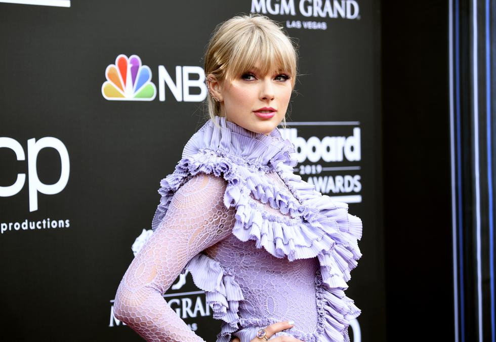 Taylor Swift llegó a la versión 2019 de los Billboard para sorprender a todo el mundo. (Fotos: AFP)
