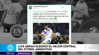 Luis Abram se impone como mejor central en el fútbol argentino