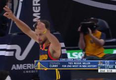 Tiembla Ray Allen: Stephen Curry supera a Miller y se convierte en el segundo máximo anotador de triples en la historia de la NBA [VIDEO]