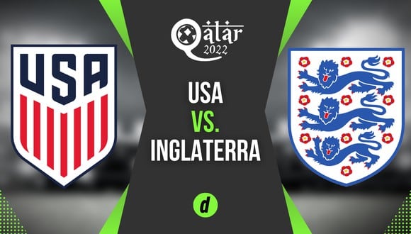 Estados Unidos vs. Inglaterra: fecha, horarios y canales del partido por el Mundial de Qatar 2022 (Foto: Depor).