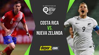 Costa Rica vs. Nueva Zelanda en Doha: a qué hora y dónde ver el repechaje al Mundial Qatar 2022
