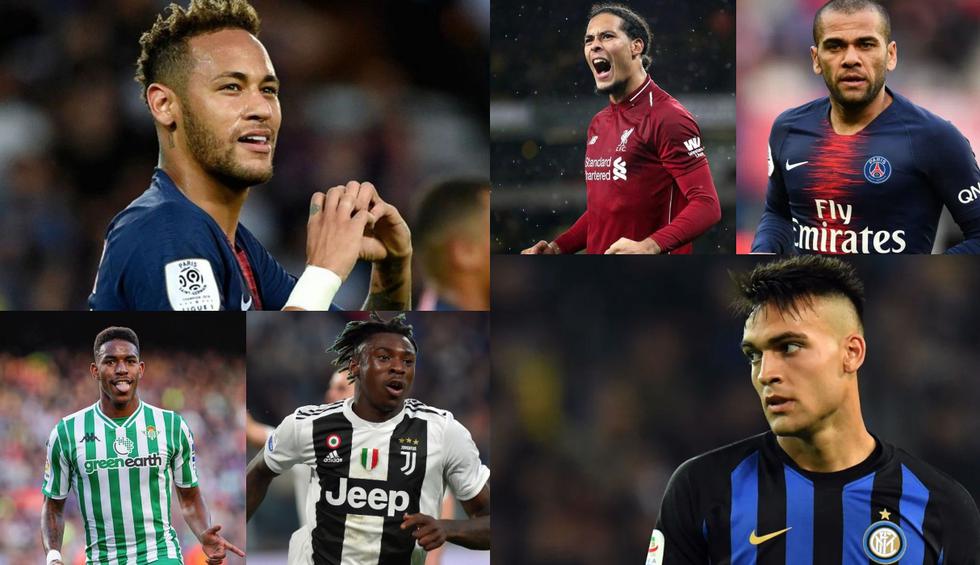 Esto recién empieza: Neymar, Lautaro y el top 20 de cracks en la agenda de fichajes del Barcelona [FOTOS]