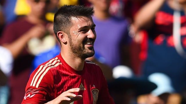 Villa anunció su retiro del fútbol. (Foto: AFP)