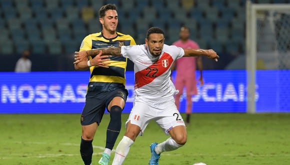 Callens se recuperó de su lesión y está apto para el Perú vs. Brasil (Foto: AFP)