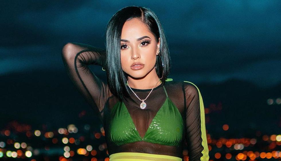 Becky G cumplió su sueño de interpretar el himno de Estados Unidos en el estadio de los Dodgers. (Foto: @iambeckyg)