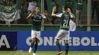 Con un pie en octavos: Deportivo Cali goleó a Bolívar por la segunda fase de la Sudamericana