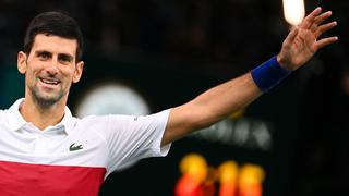 Se cobró la revancha: Djokovic venció a Medvedev y ganó el Masters 1000 de París