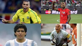 ¡Leyendas del torneo! Maradona, Ronaldo, Vidal y un repaso del XI histórico de la Copa América [FOTOS]