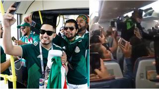 ¡Tremenda fiesta! Hinchas de México aterrizaron en Rostov a ritmo de 'Cielito Lindo' [VIDEO]