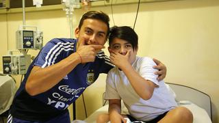 La sonrisa del fútbol: el noble gesto de Argentina en el Hospital de Niños en Córdoba [FOTOS]