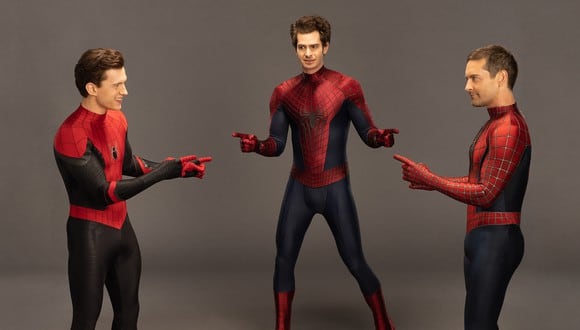 “Spider-Man: No Way Home”: Andrew Garfield dio la idea de recrear el meme del Hombre Araña. (Foto: Marvel)