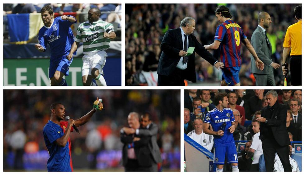 ¿Qué jugadores han tenido problemas con Guardiola o Mourinho?