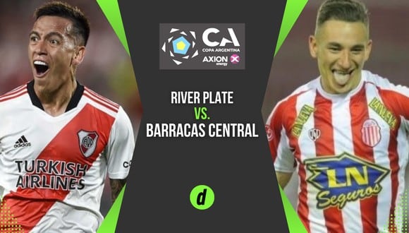 Alineaciones River vs Barracas Central por Copa Argentina: así formarían para el duelo de 16avos de final. (Foto: Depor)