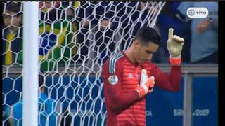 Hubo suspenso: el penal fallado de Firmino en la definición del Brasil vs. Paraguay [VIDEO]