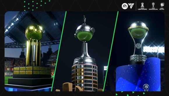 Los torneos oficiales de la CONMEBOL se actualizan en el videojuego de Electronic Arts.