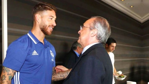 Sergio Ramos acaba contrato con el Real Madrid el próximo 30 de junio. (Foto: AFP)