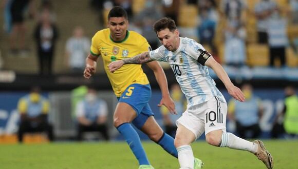 Brasil y Argentina protagonizaron la última final de la Copa América. (Foto: EFE)