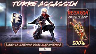 Free Fire: cómo obtener el Paquete Protector de la Espada en la Torre Assassin