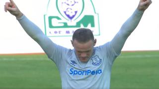 Qué manera de presentarse: el golazo de Rooney de fuera del área en su reestreno en Everton [VIDEO]
