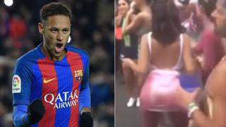 Neymar encantado con Bruna: el imperdible twerking de Marquezine en el Carnaval de Río