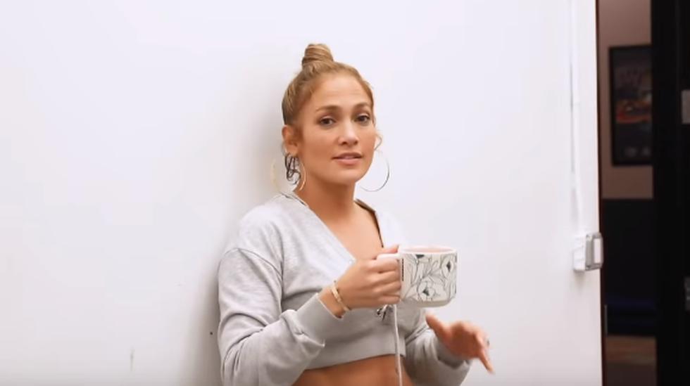 La popular Jennifer Lopez usó su cuenta de Instagram para mostrar todo lo que tiene que vivir a la hora de presentar un show. (Foto: Captura de pantalla)