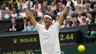 Wimbledon 2016: Juan Martín del Potro eliminó a Stanislas Wawrinka