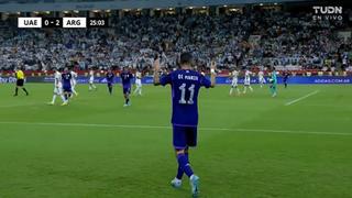 La definición de Di María para el 2-0 de Argentina vs. Emiratos Árabes [VIDEO]