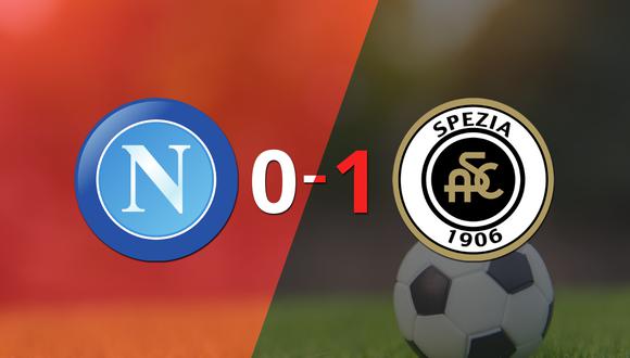 Spezia derrotó a Napoli 1 a 0