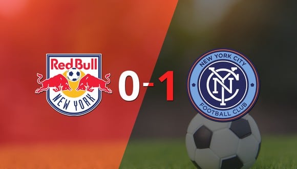 New York City FC derrotó a New York Red Bulls 1 a 0