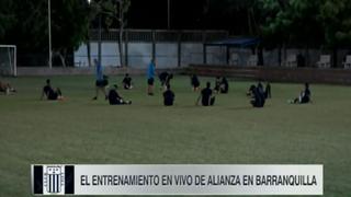 Alianza Lima vs. Junior: entrenó en Barranquilla de cara al trascendental partido por Copa Libertadores