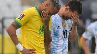 Argentina – Brasil quedó suspendido: regulador sanitario pidió deportar a 4 futbolistas argentinos