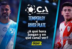 ¿En qué canal ver Temperley vs River y a qué hora juegan por la Copa Argentina?