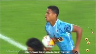 Christopher Olivares marcó su primer gol en la Libertadores y le dio el triunfo a Sporting Cristal [VIDEO]