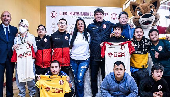 La institución crema anunció una buena noticia para su equipo de futsal Down. Foto: Universitario.