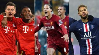 Los equipos que ya aseguraron su pase a la fase de grupos de la Champions League 2020-2021