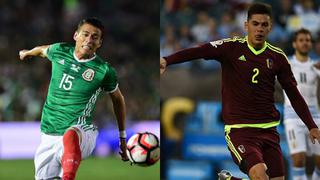 México vs. Venezuela: día, hora y canales por la Copa América Centenario