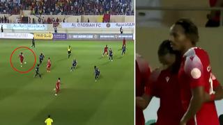 André Carrillo debuta en Al Qadisiya con espectacular asistencia de gol