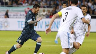 Messi anotó y Argentina igualó 2-2 con Uruguay por amistoso FIFA