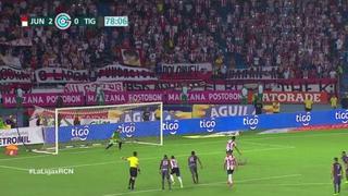 No lo podrás creer: el terrible penal fallado de Teo Gutiérrez ante Tigres por la Liga Águila